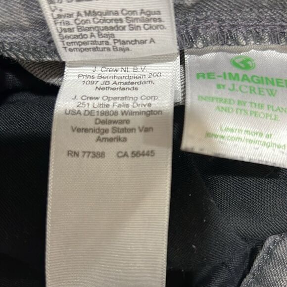 J. Crew Factory bg156 Straight-fit grey jean in signature flex - NWT 34/30 - Picture 12 of 13